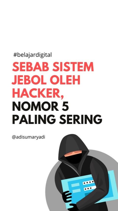 Sebab Nomor 5 Ini memang menjadi hal yang sangat rentan dalam keamanan sistem #keamanansiber #pdn #hacker #cyberattack #belajardigital   ...